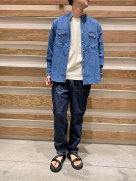 rikさん（メンズ・178cm）の秋コーディネート