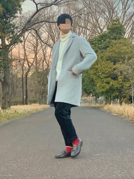 rikさん(メンズ・178cm)の冬コーディネート