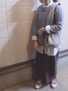 「Dickies（ディッキーズ）のアイテム（ハンドバッグ）」を使った、arisa,さん（レディース・155cm）の秋コーディネート