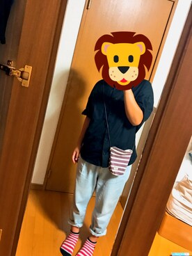 「アイテム（ボディバッグ/ウエストポーチ）」を使った、namuさん（レディース・156cm・10代）の夏コーディネート