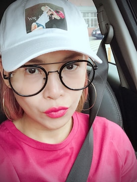 「3CE（3CE）のアイテム（メイクアップ）」を使った、veronika panさん（レディース・158cm）の夏コーディネート