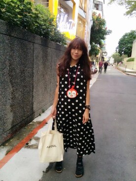 「NOHANT（ノアン）のアイテム」を使った、veronika panさん（レディース・158cm）の夏コーディネート