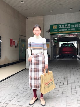 「Herls（ハーリス）のアイテム」を使った、veronika panさん（レディース・158cm）の春コーディネート