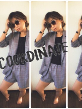 「BAD（バッド）のアイテム（トップス）」を使った、tomomochanさん（レディース・155cm）の秋コーディネート