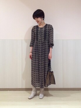 渡邉 楓さん(レディース・166cm)の秋コーディネート