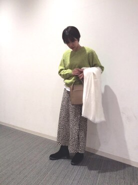 渡邉 楓さん(レディース・166cm)の冬コーディネート