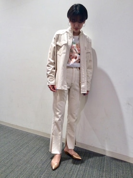 渡邉 楓さん（レディース・166cm）の冬コーディネート