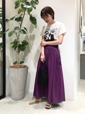 渡邉 楓さん（レディース・166cm）の春コーディネート