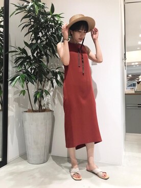 渡邉 楓さん(レディース・166cm)の夏コーディネート