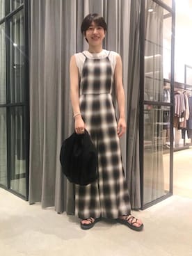 渡邉 楓さん（レディース・166cm）の夏コーディネート
