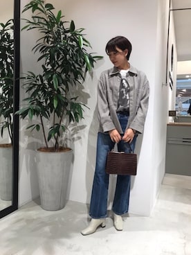 渡邉 楓さん（レディース・166cm）の秋コーディネート