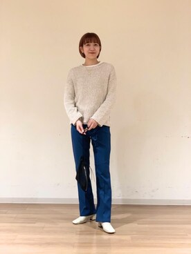 渡邉 楓さん(レディース・166cm)の冬コーディネート