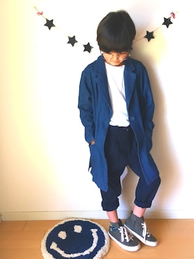 「ロング」｜R→Hさん（キッズ・120cm）の冬コーディネート