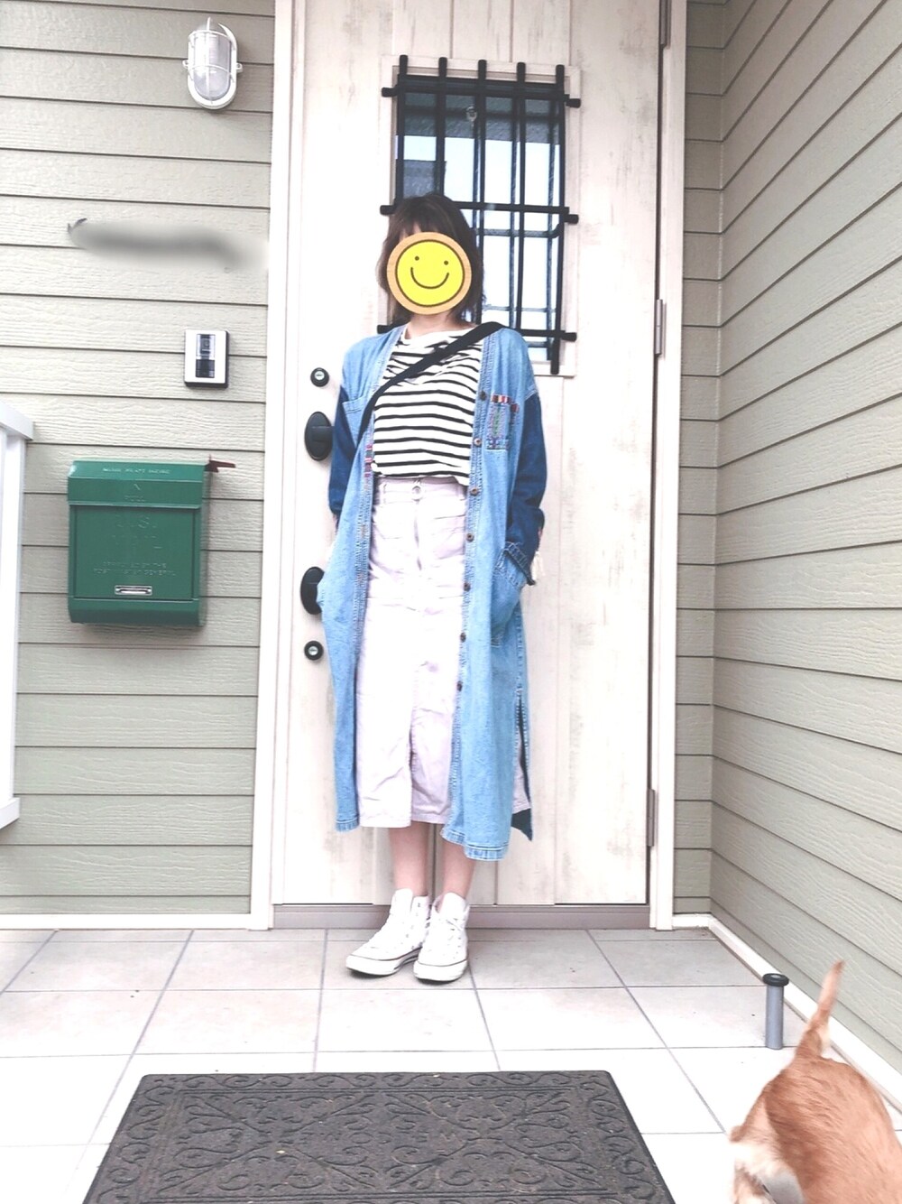 niko🍏さんの「ポケット☆ジップナロースカート【スカート】（AS KNOW AS PINKY）」を使ったコーディネート