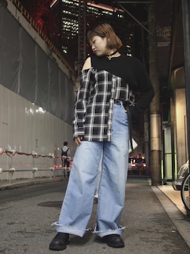 「패션」｜カナさん（レディース・160cm）の秋コーディネート