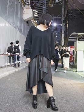 「패션」｜カナさん（レディース・160cm）の秋コーディネート