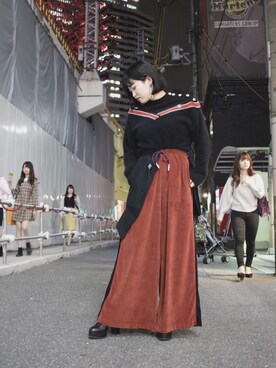 「패션」｜カナさん（レディース・160cm）の秋コーディネート