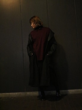 「ADDICT NOIR（アディクトノアー）のアイテム（ブルゾン）」を使った、カナさん（レディース・160cm）の秋コーディネート