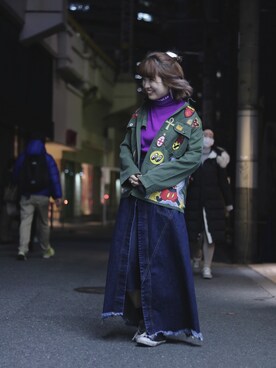 カナさん（レディース・160cm）の冬コーディネート