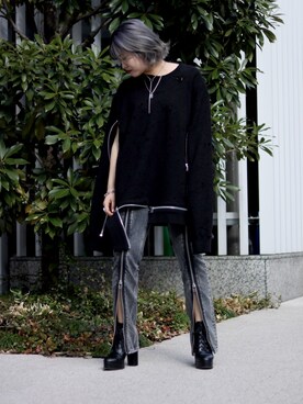 カナさん（レディース・160cm）の冬コーディネート