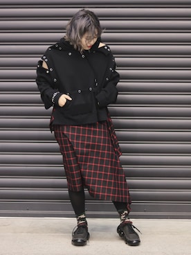 カナさん（レディース・160cm）の冬コーディネート