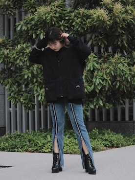 「A-COLD-WALL*（アコールドウォール）のアイテム（トップス）」を使った、カナさん（レディース・160cm）の夏コーディネート