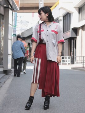 MAISON MIHARA YASUHIRO】プリーツスカート/Pleats Skirtを使った人気 ...