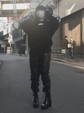 カナさん（レディース・160cm）の冬コーディネート