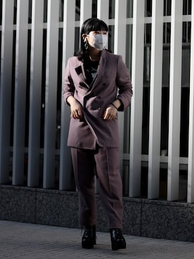 カナさん(レディース・160cm)の冬コーディネート