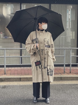 「ハンドペイント」｜カナさん（レディース・160cm）の春コーディネート