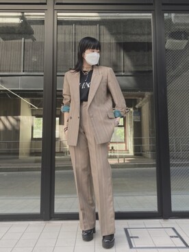 カナさん（レディース・160cm）の春コーディネート