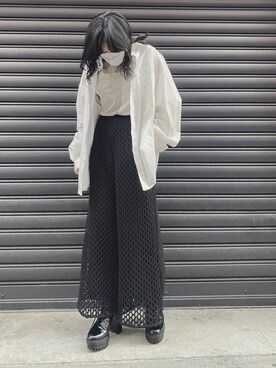 「A.A.Spectrum（エーエースペクトラム）のアイテム」を使った、カナさん（レディース・161cm）の夏コーディネート