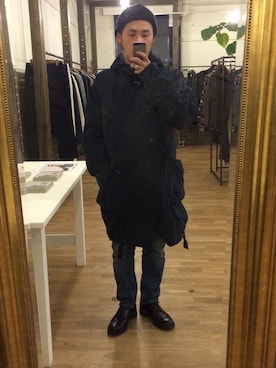 「コーディネート」｜「アイテム（その他アウター）」を使った、BLANKETさん（メンズ・165cm）の冬コーディネート
