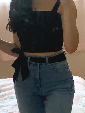 「Ardeneのアイテム」を使った、Mai さん（レディース・165cm）の夏コーディネート