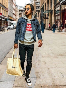 「jiggys shop（ジギーズショップ）のアイテム」を使った、ryosan720さん（メンズ・175cm・20代）の秋コーディネート