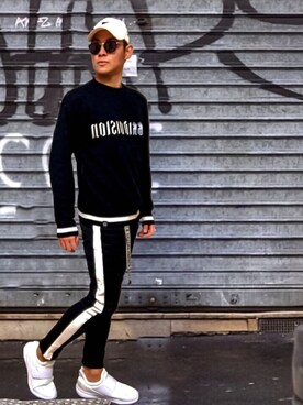 「jiggys shop（ジギーズショップ）のアイテム」を使った、ryosan720さん（メンズ・175cm・20代）の春コーディネート