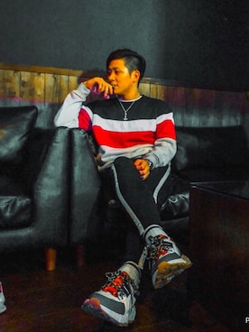 「jiggys shop（ジギーズショップ）のアイテム」を使った、ryosan720さん（メンズ・175cm・20代）の冬コーディネート