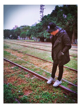 鍾秉さんのコーディネート