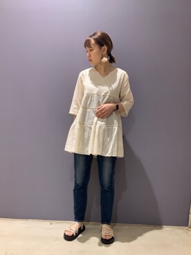 honokaさん（レディース・156cm）の夏コーディネート