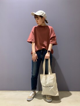 honokaさん（レディース・156cm）の夏コーディネート