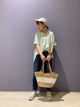 honokaさん（レディース・156cm）の夏コーディネート