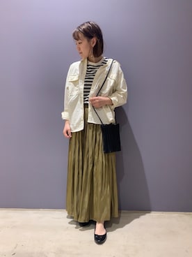 「ラブアンドピース2020」｜honokaさん（レディース・156cm）の秋コーディネート