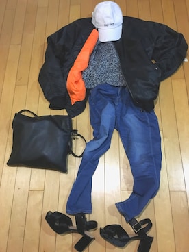 「黒ヒール」｜zukuさん（レディース・154cm）の冬コーディネート