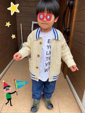 あもこさん（キッズ・100cm）の春コーディネート