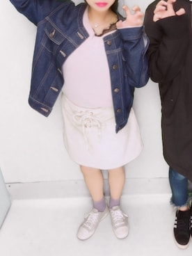 runさん（レディース・152cm）の春コーディネート