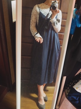 runさん（レディース・152cm）の秋コーディネート