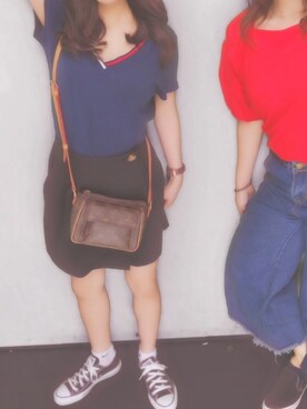 runさん（レディース・152cm）の夏コーディネート