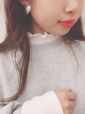 「152cm」｜「アイテム（スウェット）」を使った、runさん（レディース・152cm）の冬コーディネート