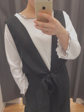 runさん（レディース・152cm）の春コーディネート