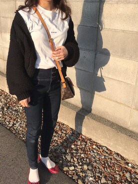 runさん(レディース・152cm)の冬コーディネート